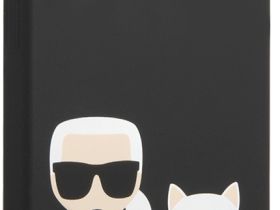Клип-кейс Karl Lagerfeld & Choupette для Apple iPhone 14 Plus Чёрный
