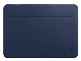 Чехол для ноутбука WIWU Skin New Pro II PU Leather Sleeve для Apple MacBook Pro 14.2" (синий)