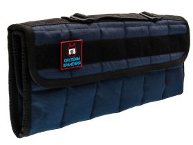 Сумка для 12 ножей с замком KTB, темно-синяя
