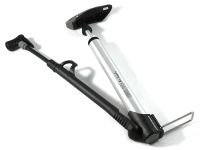 Компактный насос GIYO GM-07 с шлангом и ножным упором (серебристый)