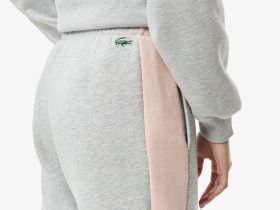 Женские хлопковые спортивные брюки Lacoste