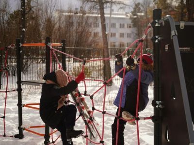 Мини-парк построили в городе Нерюнгри