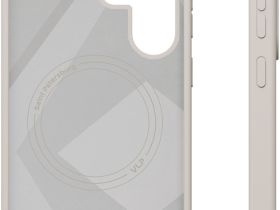 Клип-кейс VLP Asterс MagSafe для Samsung Galaxy S25 Ultra Бежевый