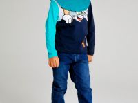 Воротник-манишка трикотажный для мальчиков