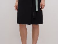 Юбка миди с поясом