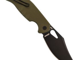 Нож Barmaley Knives Барракуда, сталь VG-10, рукоять G10, оливковый