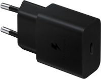 Зарядное устройство Samsung EP-T1510NBEGRU USB-C 15 Вт Чёрное