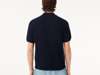 Мужское трикотажное поло Lacoste из органического хлопка