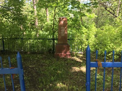 Братское захоронение советских воинов, погибших в 1919 г.