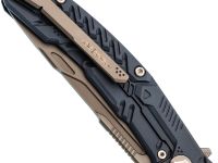 Складной нож Nimo Overload, сталь S110V, рукоять титан, синий