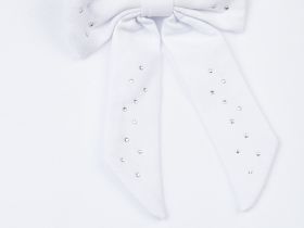 Блузка трикотажная с бантом