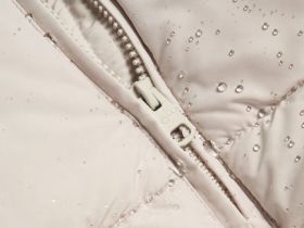 Утеплённый жилет для девочек, Белый