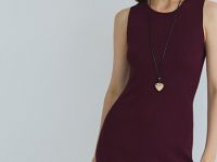 Вязаное платье с расклёшенной юбкой, Фиолетовый