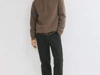 Утеплённые брюки со стопперами, Зеленый