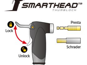 Компактный насос Topeak Mini Dual DX (черный / серый)