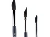 Кисть белка №12 саблевидный страйпер Альбатрос "Line" длинная ручка