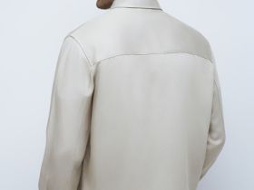 Куртка-рубашка из лиоцелла, Бежевый