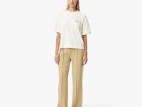 Женская футболка Lacoste свободного кроя