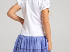 Платье трикотажное с принтом «Холодное сердце»