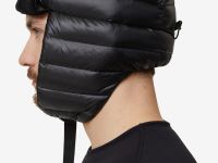 Пуховая шапка-ушанка BASK