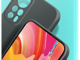 Клип-кейс BoraSCO Silicone для Xiaomi REDMI 12 Чёрный