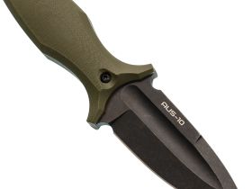 Нож N.C.Custom Grave, сталь AUS-10, рукоять olive G10