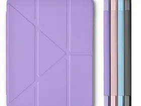 Чехол-книжка WIWU Defender Protective Case для Apple iPad 10.9"/11" (2018-2021) (полиуретан с подставкой) (фиолетовый)