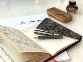 Ручка перьевая Kaweco AC Sport F 0,7 мм, корпус антрацитовый