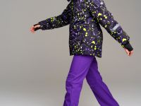 Куртка текстильная с полиуретановым покрытием для девочек