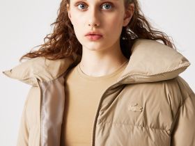 Женский пуховик Lacoste Quilted Puffer