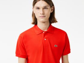 Мужское поло Lacoste L1212 классического кроя