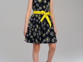 Платье текстильное для девочек