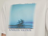 Оверсайз футболка с принтом