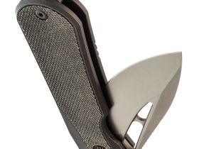 Складной нож We Knife Baloo, сталь CPM 20CV, рукоять титан/микарта