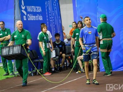 Состязания по скалолазанию игр «Дети Азии» стартовали в Якутске