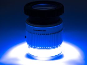 Лупа 15х с подсветкой, диаметр линзы 30 мм