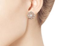 Серьги из красного золота с бриллиантами э0201сг04186100