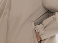 Утеплённая куртка с капюшоном, Бежевый