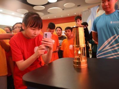 Факел огня VIII игр «Дети Азии» передан в музей Михаила Николаева