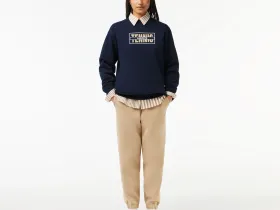 Женская толстовка Lacoste из органического хлопка