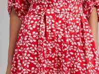 Платье-рубашка длины миди