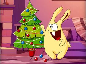 Комплект наклеек Krutoff «Новый год» (8 шт.)