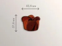 Стикер объемный "Мини бабка"