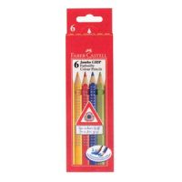 Набор карандашей цветных Faber-castell "Jumbo Grip" 6 цв в картоне
