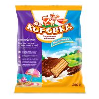 Конфеты вафельные Коровка молочная, Рот Фронт, 250 гр.