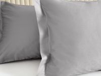 Комплект наволочек Серебристо-серый/Silver grey с ушками