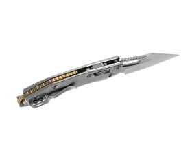 Складной нож Microtech Stitch Titanium S/E, сталь M390MK, рукоять титан