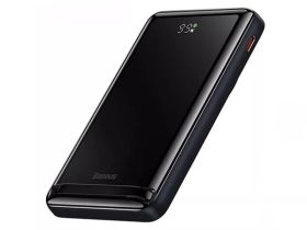 Внешний аккумулятор Baseus Wireless Kickstand Magnetic Bracket 10000mAh 20W (синий) (PPCXZ10)