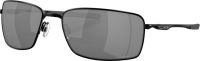 Очки солнцезащитные Oakley Square Wire Polished Black/Prizm Black (комплект)