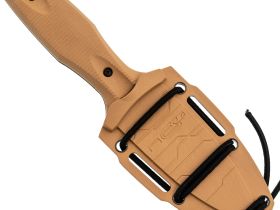 Тактический нож N.C.Custom Grave 2.0, сталь AUS-8, рукоять песочный Elastron